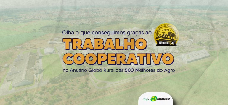 Cooperativa é destaque na revista Globo Rural - Cooperativa Comigo